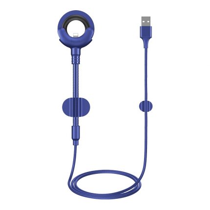 Baseus O-Type Braided USB to Lightning Cable Μπλε 1m (CALOX-03)